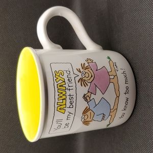 VINTAGE AMERICAN GREETING MUG NWT